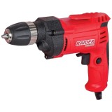 Raider RDI-ID37 - Masina de gaurit fara percutie 510 W mandrina rapida 10 mm 1 treapta viteza carcasa angrenaj aluminiu turatie reglabila