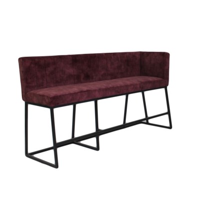 Bancheta bar din material ✔ model LUNA R foto