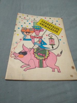 CARNAVALUL ANIMALELOR CARTE DE COLORAT foto