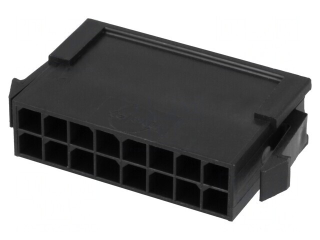 Mufă Micro-Fit 3.0 3mm 16 PIN fără contacte