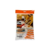 Set 3 saci vidați pentru depozitarea hainelor, pilotelor, dimensiune 60 x 80 cm, transparenți