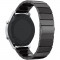 Curea pentru Smartwatch Samsung Gear S2, iUni 20 mm Otel Inoxidabil Black Link Bracelet