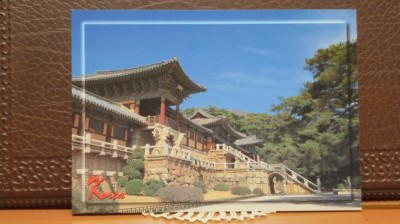 COREEA DE SUD - GYEONGIU - TEMPLUL BULGUKSAT - - NECIRCULATA . foto