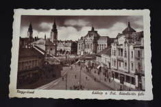 Nagyvarad Oradea - Latkep a Szt. Laszlo-ter fele 1945 foto