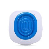 Cumpara ieftin Covorase de toaleta pentru pisici, Sunmostar, Plastic, 40 x 40 x 3.5 cm, Alb/Albastru