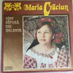 MARIA CRACIUN SANT FATUCA DIN MOLDOVA disc vinyl lp muzica populara EPE01627 VG+