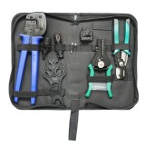 Set 5 scule sertizare cabluri elctrice si conectori MC4 panouri fotovoltaice