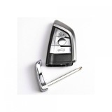 Carcasa Cheie BMW, 3 Butoane, Compatibila, Plastic ABS, Lama Netaiata, Fara Cip, Reconditionare Cheie Auto