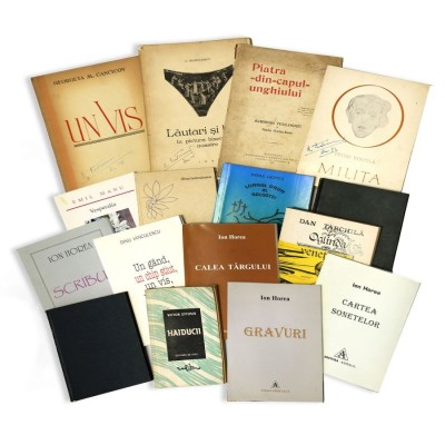 Colecție de 16 volume. - C. Bobulescu, Ion Călugăru, Victor Ion Popa, Victor Eftimiu, Ion Horea, Vasile Gionea, Dinu Ianculescu, Emil Manu, Dan Tărchi foto