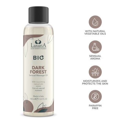Ulei masaj Luxuria Bio Dark Forest 100ml foto
