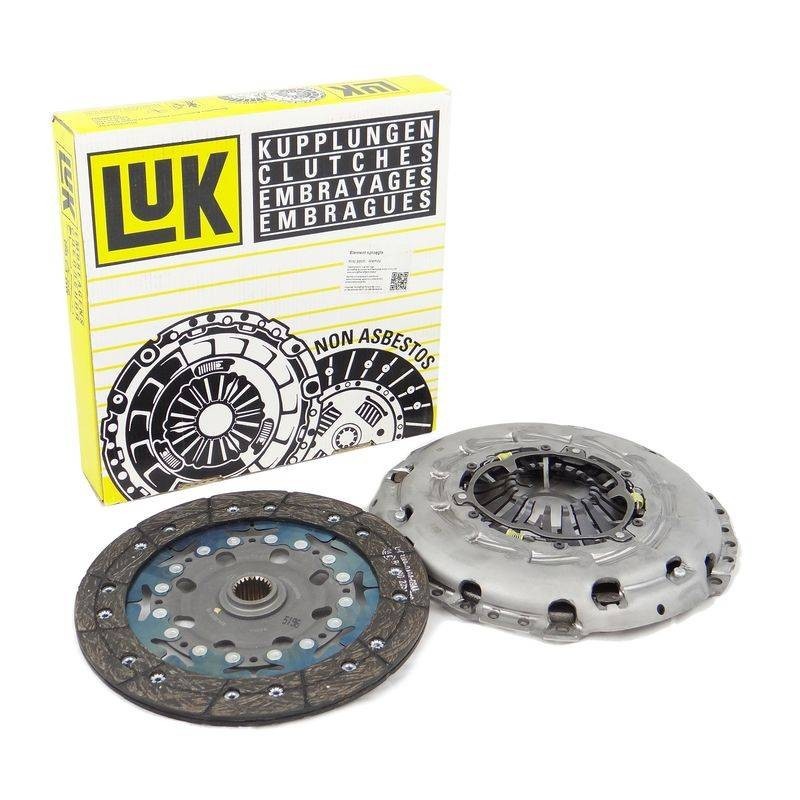 Luk Kit Frizione Completo 624 3316 09 – Con Disco, Auto-registrante Per Renault Mégane, Scénic, 1.9 DCi