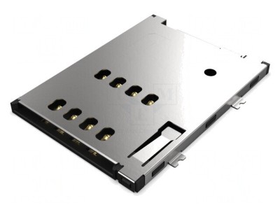 Conector Mini SIM Push-Push SMT Aurit foto