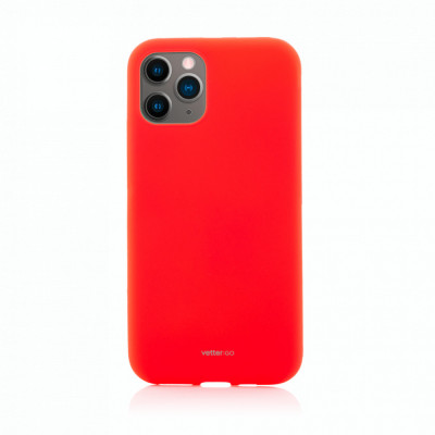 Husa Vetter GO pentru iPhone 11 Pro Max, Soft Touch, Rosu foto