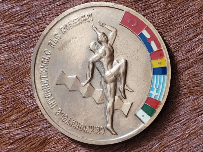 Placheta jocurile Balcanice Bucuresti