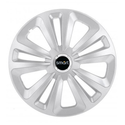 Set 4 Capace Roti, potrivite jantelor de R14, pentru Smart, model terra cromat foto