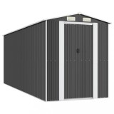 Cumpara ieftin Sopron de gradina, antracit, 192x523x223 cm, otel galvanizat