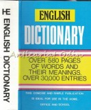 English Dictionary Holland Enterprises, 30000 cuvinte, 580 pagini, dictionar englez-roman, cartonata