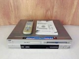 Video JVC recorder SVHS combo cu DVD impecabil