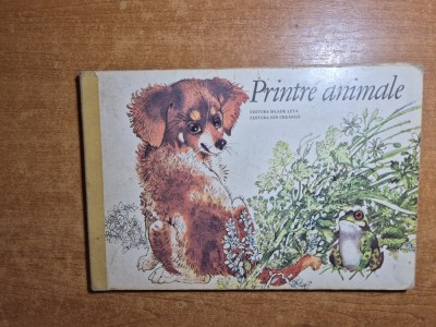 carte pentru copii - printe animale - din anul 1986 foto