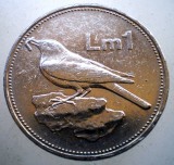 7.466 MALTA 1 LIRA 1986