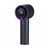 Cumpara ieftin Ventilator Turbo Portabil DEPOX&reg;, 99 Viteze cu Afișaj LED &ndash; Re&icirc;ncărcabil USB, negru