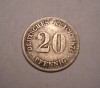 20 pfennig 1874 F, Europa