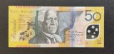 Australia 50 Dolari (2006) Bancnota Polimer - Circulată. Bancnote Australia