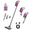 Aspirator vertical, fara fir, multifunctional, 3 viteze, putere 100 W, curatare praf eficienta, autonomie 30-45 min, cu accesorii pentru canapele si s