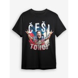 Echipa națională de hochei tricou de bărbați Czech republic OZZ&Aacute;K Če&scaron;i do toho! MS v hokeji 2024 - XL