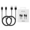 Cablu de date USB la Type-C, 2A, 480Mbps, 1.5m ( set 2) - Samsung (EP-DG930MBEGWW) - Black
