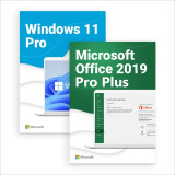 Cumpara ieftin Pachet Windows 11 Pro + Office 2019 pe stick USB cu licenta originala, pe viata