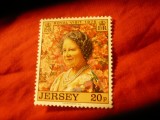 Serie 1 valoare Jersey 1975 - Vizita Reginei Elisabeta, Nestampilat