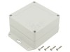 Carcasă Universală ABS Gri Deschis 120x120x60mm, KRADEX