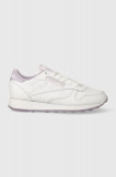 Reebok sneakers din piele culoarea alb