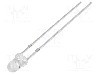 Dioda LED, 3mm, alb rece, 4200mcd, 7,5...13mA, 3...13V, OPTOSUPPLY - OSW54K3131A-VVLED