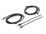Cablu USB 2.0 Apple Lightning Negru 480Mbps