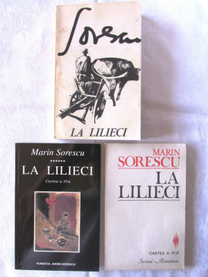 &amp;quot;LA LILIECI&amp;quot;, Cartea I, II, III, IV, VI, Marin Sorescu, 1986/1998 foto