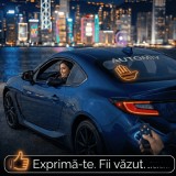 Semn LED Auto Design Mana