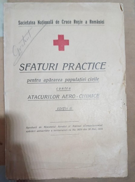 Sfaturi practice pentru apararea populatiei civile contra atacurilor aero-chimice