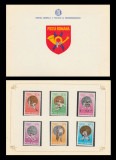1972 Romania, J.O. Munchen - Medalii Olimpice LP 805, carnet filatelic