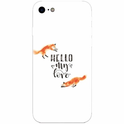 Husa silicon pentru Apple Iphone 5 / 5S / SE, Hello My Love foto