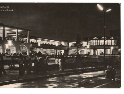 CPI B 10942 CARTE POSTALA - MANGALIA. VEDERE NOCTURNA, RPR foto