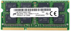 Memorie ram MICRON sodimm 8Gb DDR3 PC3-12800S 1600Mhz,1.35V, MT16KTF1G64HZ-1G6E1 foto