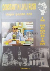 După şapte ani. &Icirc;n memoriam - 2006 - Constantin Liviu Rusu ($S26)