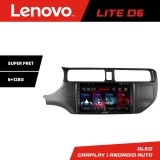 Navigatie Android Lenovo Lite D6 pentru Kia Rio 2011-2013, 6+128 GB