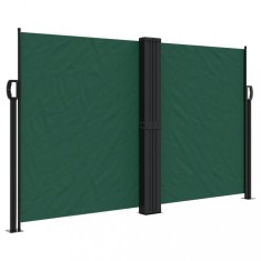 Copertina laterala retractabila, verde inchis, 140 x 1000 cm foto