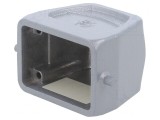 Carcasă pentru conectori HDC 6 M25 drept pe cablu
