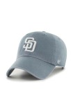 47 brand sapca MLB San Diego Padres culoarea gri, cu imprimeu, B-NLRGW21GWS-S0