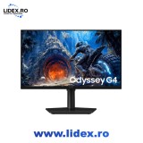 Monitor Gaming Samsung Odyssey G4 G40H, 25", FHD (1920x1080), IPS, 300Hz (DP)/240Hz (HDMI), 1ms GtG, HDR10, G-Sync Compatible, FreeSync Premium, Black