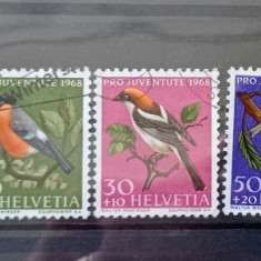 TS21 - Timbre serie - Elvetia - Helvetia 1968 Mi811-894